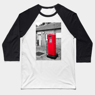 Red Gas Pump Baseball T-Shirt